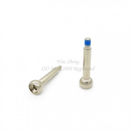 Stainless Steel Machining Shoulder Bolt, Nylok Blue Patch Screws - Stainless Steel Machining Shoulder Bolt, Nylok Blue Patch Screws