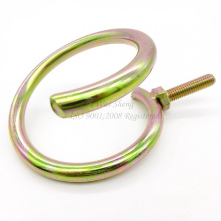 グレード5ホースハンガー M8溶接ねじイエローメッキ - グレード5ホースハンガー M8溶接ねじイエローメッキ