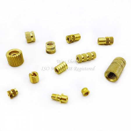 Brass Knurling Threaded Round Inserts for Plastic - Brass Knurling Threaded Round Inserts for Plastic