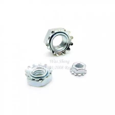 六角Kepsロックナット 鋼 亜鉛メッキ - 六角Kepsロックナット 鋼 亜鉛メッキ