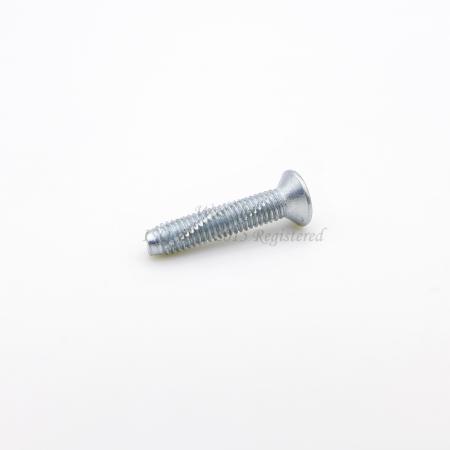DIN 7513 半圓頭米字針 自攻自削螺絲 鍍鋅 - Oval Head Pozidrive DIN 7513 Thread Cutting Screw Zinc Plating