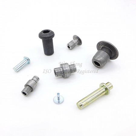 Mild Steel Threaded Riveted Joints, Blind Nuts - Mild Steel Threaded Riveted Joints, Blind Nuts