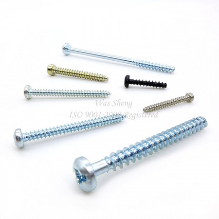 Pan Head Self-Tapping Screws Steel Zinc DIN 7981 - Pan Head Self-Tapping Screws Steel Zinc DIN 7981