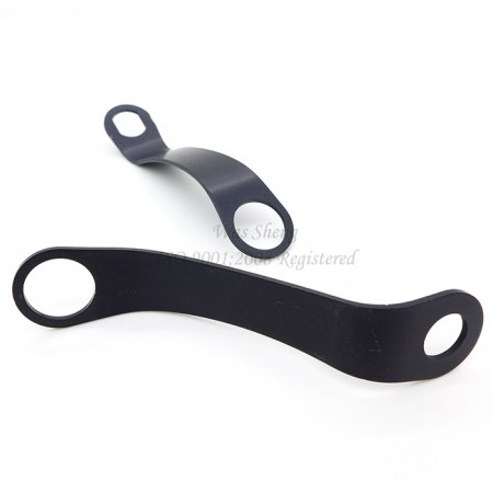 Aluminium 5052 Connecting Support Black Anodized - Aluminium 5052 Connecting Support Black Anodized