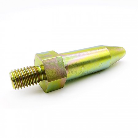 Pin Dowel Berulir Seng Kuning M12-1.75 X 17 mm