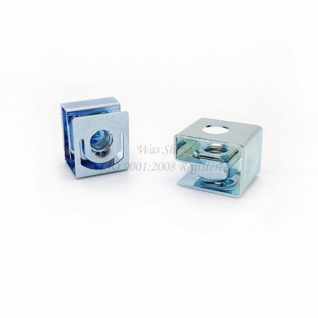 Spring Steel G-Type Cage Nuts Zinc Plated
