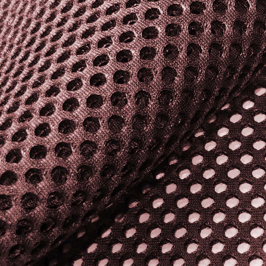 Recycled Polka dot Pattern Spacer Mesh | Sustainable Fabric ...