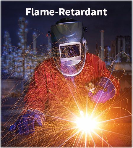 Flame-retardant material