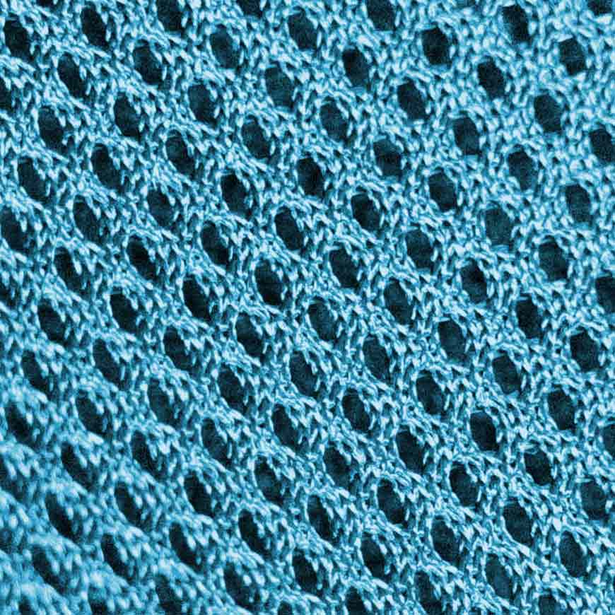 Recycled Solution Dyed Fabric / Mesh fabric for outdoor chairs ...