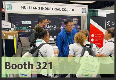 Hui-Liang’s first show at NSC 2024 Discover Your Textile Solution!