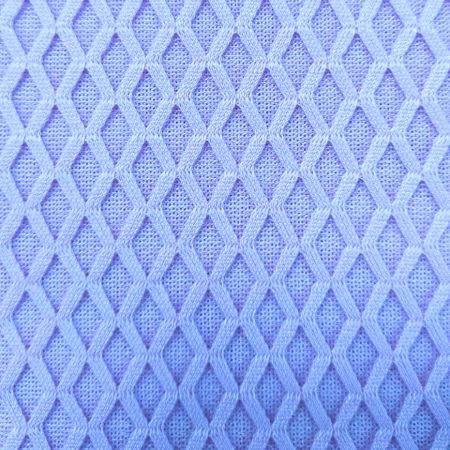 Espaçador de Padrão de Grade de Diamante Reciclado de Um Lado | Tecido de Malha Espaçadora Ecológica