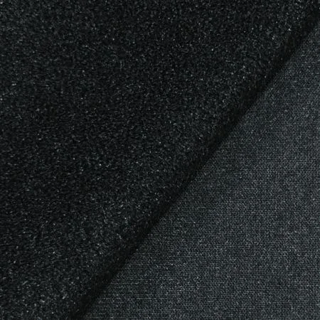 Tissu tricoté brossé résistant aux crochets et extensible dans les 4 sens - HL2IF2504 est le tissu tricoté brossé qui offre une excellente fonction de résistance aux crochets, c'est aussi un tissu extensible dans 4 directions.