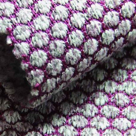 Polaire jacquard chauffante