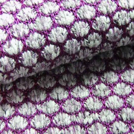 Polaire jacquard chauffante