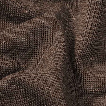 Tissu tricoté écologique à base de fibre de feuille d'ananas, fibre de polyester biodégradable et recyclée.