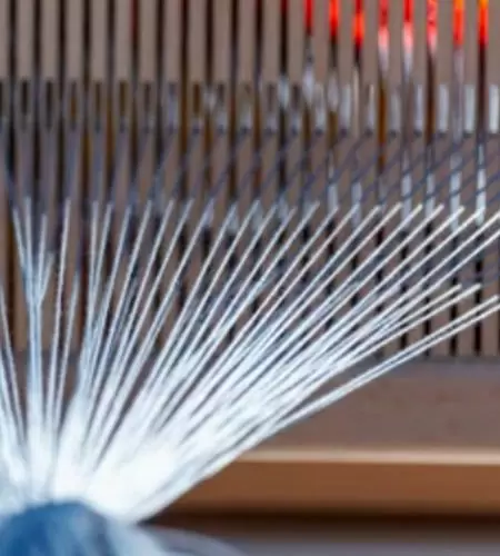 Трикотажная ткань с узором - Ткань с утковым вязанием