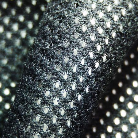 100%POLY环保经编刷毛网布