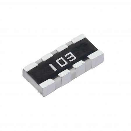 Resistor de chip de matriz plana de película gruesa de grado automotriz (Serie CNF..A CNF43JTE1504A)