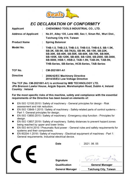 (SB series) EU Declaration of Conformity