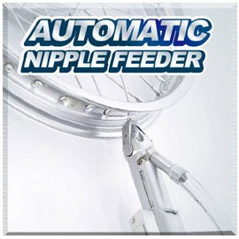Automatisk hjulsnøremaskine - Automatisk hjulsnøremaskine / Automatisk nippeføder