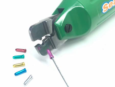 Luft-Crimper für Bremsdraht-Endkappen / Kabel-Endkappen - Crimpzange für nicht isolierte Anschlüsse (Luftanschluss-Crimper)