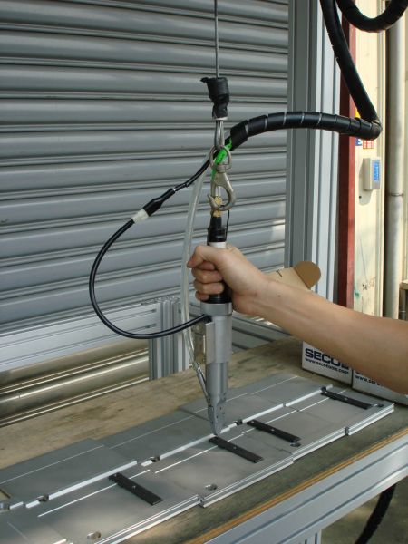 Locked aluminum extrusion