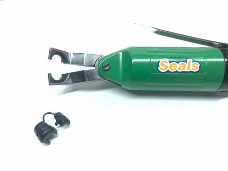 Lame de sertissage de manchon de décharge de contrainte en fonctionnement