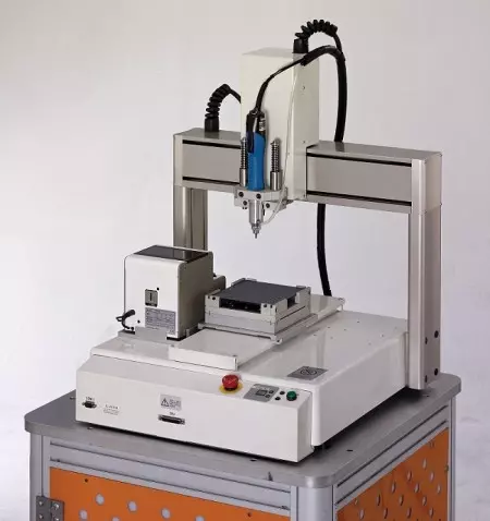 Robot Tipo Aspirapolvere Alimentatore Automatico a Vite - Coclea automatica con presa a vuoto tipo robot (Modello: CM-TABLE-V) (Funzione: rilevamento intelligente)