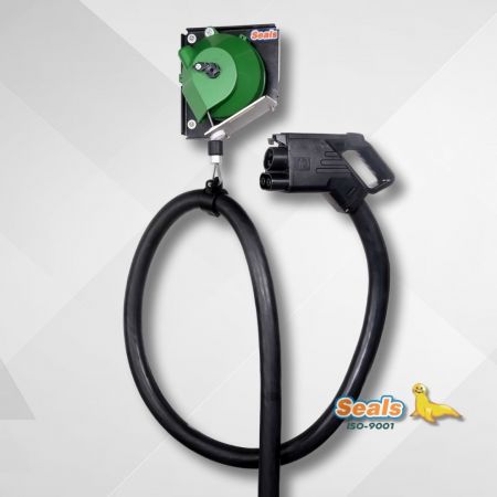 EV-latauskaapelin tasapainottaja (rattaan pyörä kierretyyppinen), 9~15kg - EV-latauskaapelin tasapainottaja (Malli: ECB-15KRS-L/ECB-15KRS-R) (Kapasiteetti: 9-15kg)