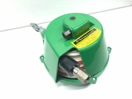 THB-6.5 Spiral Hose Balancer–Top View with Hook Structure