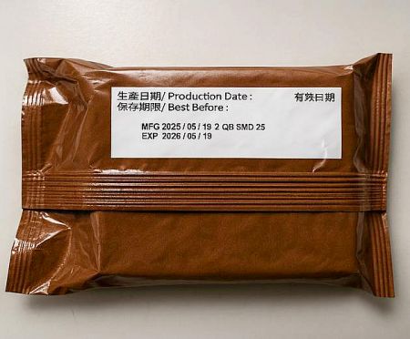 Lay Flat Pouch  Back.
