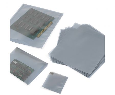 Metallized ESD Shielding Bag - Metallized ESD bag with a metal layer. Blocks static fields (Faraday Cage).