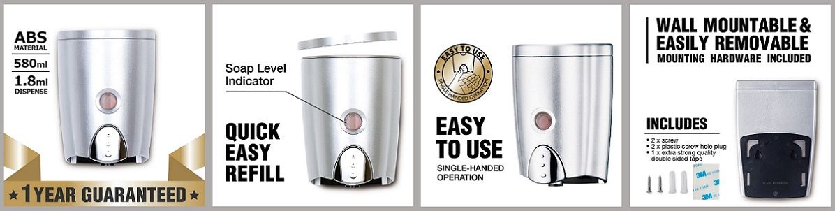 Soap Dispenser Product Benefits & Features
