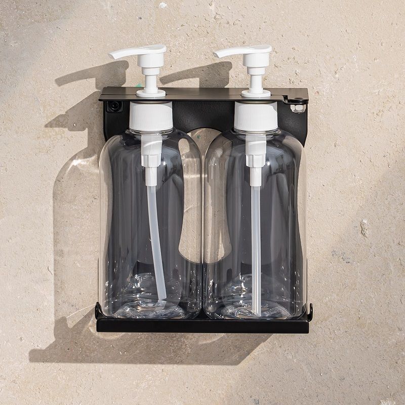 Porta botellas de amenidades de acero inoxidable - Soportes de pared con  soluciones para botellas de diferentes tamaños, Fabricante de  dispensadores de jabón para hoteles y baños desde hace 35 años