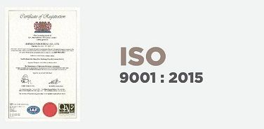 ISO 9001 zertifizierte Produktions- und Inspektionsverfahren
