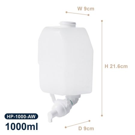 HOMEPLUZ 1000ml फोम साबुन कार्ट्रिज