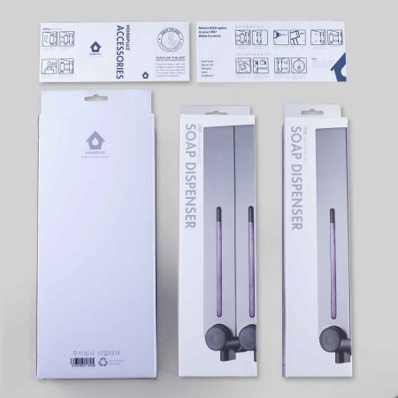 Paket desain HOMEPLUZ dengan logo kustom dalam bahasa asli