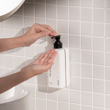 Bottiglie Dispenser di Sapone Gel con Nastro 3M