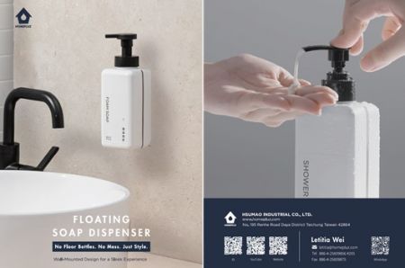 Distributeur mural de bouteille flottante DM