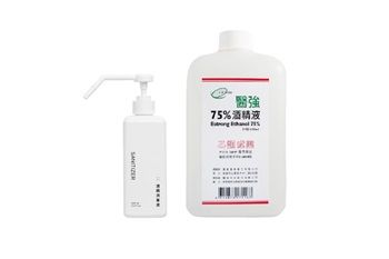 E 漂浮酒精瓶架 X 75%酒精液 1L