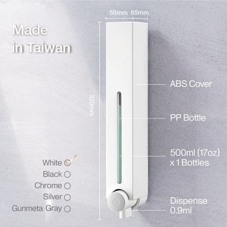 Характеристики элегантного диспенсера для мыла CHIC