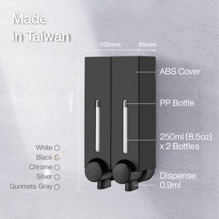 CHIC 비누 디스펜서 사양.