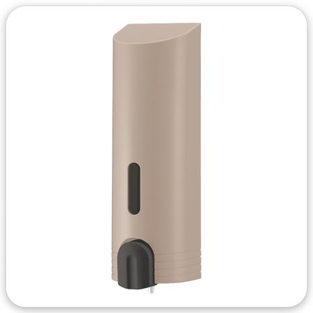 Dispenser Sabun Dinding Ruang Tunggal – Finishing Beige - Dispenser Pembersih Tangan Satu Tangan