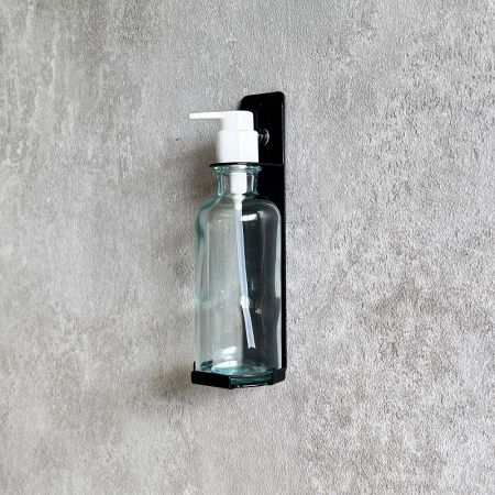 Kundenspezifischer Einfachverschluss-Einzelhalter für runde Flasche