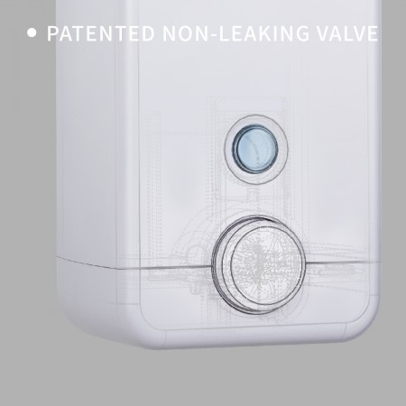 쉬운 충전 및 쉬운 청소 비누 디스펜서