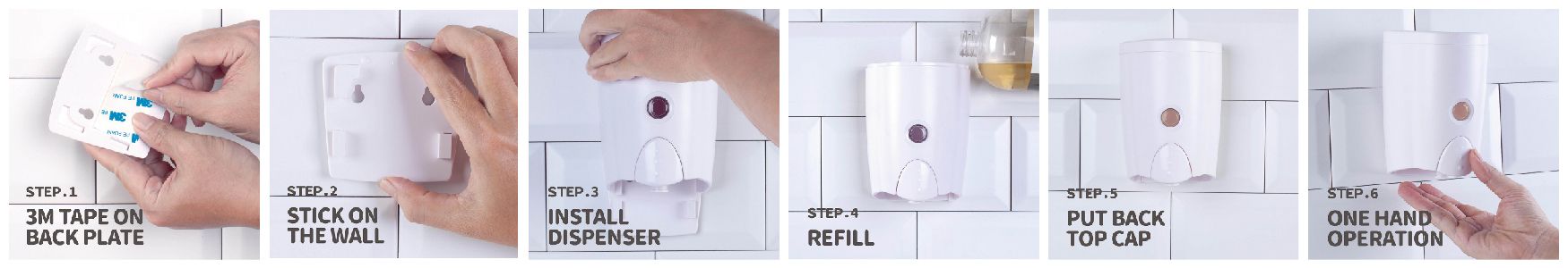 Quick Install Dispenser & Ready To Use