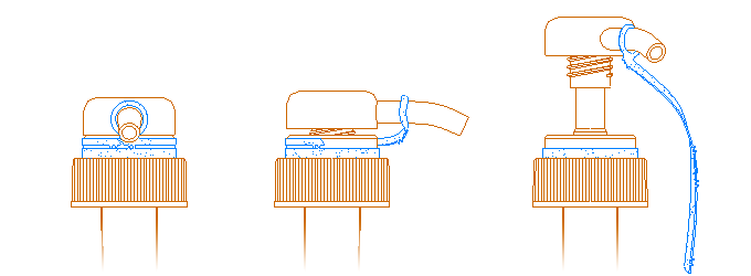 Design di seconda generazione del dounter-tamper di Taixing KK Plastic