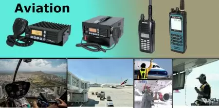 راديو الطيران - راديو ثنائي الاتجاه - الطيران