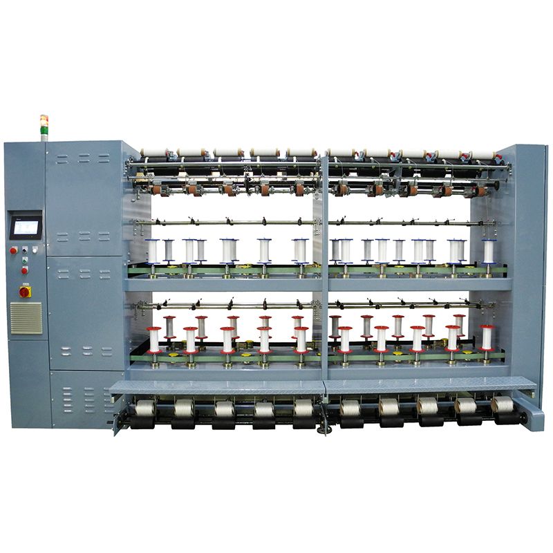 Yan Machine 20 Heads Covering Yarn Machine Controlled by Servo Motor for Single and ...