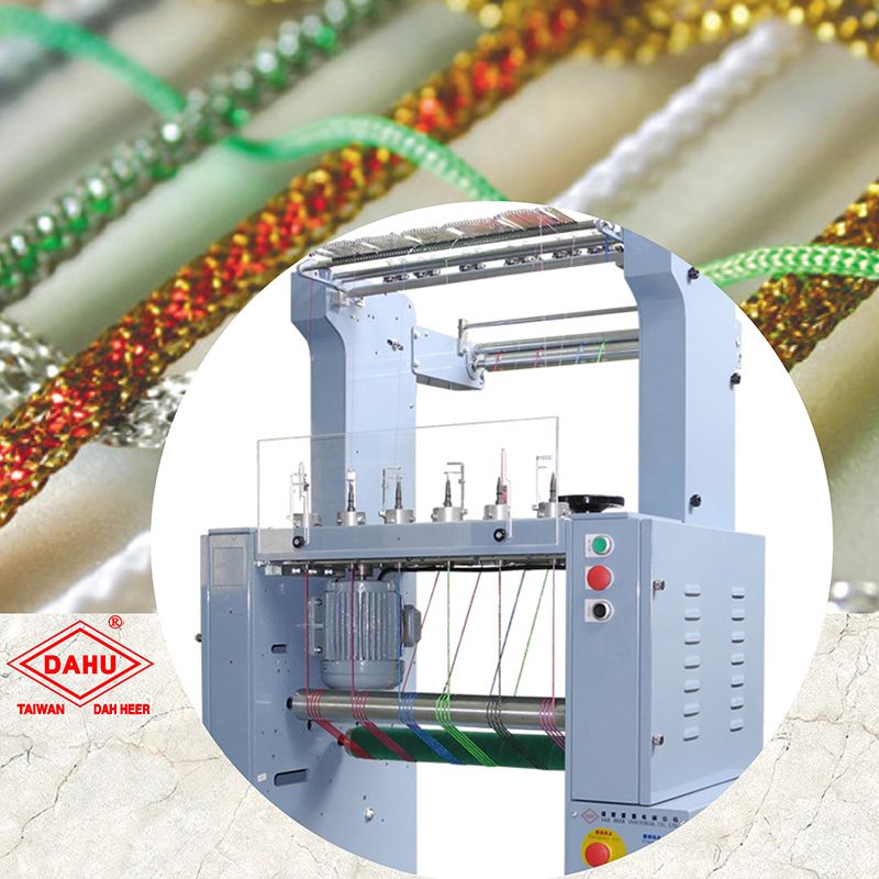 DAHU needle cylinder knitting machine for garment cord & elastic ear loop cord